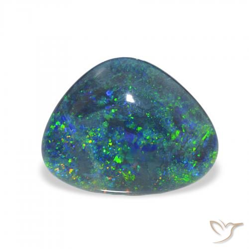 4.39ct Natürlicher Mehrfarbig Opal-Triplett, Fantasie, Lichtundurchlässig