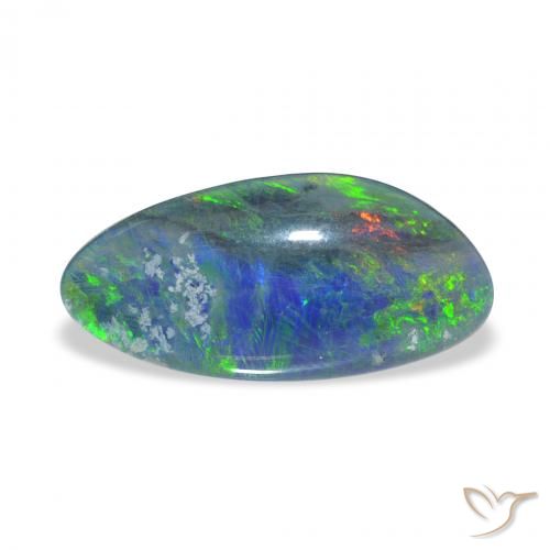 3.24ct Natürlicher Mehrfarbig Opal-Triplett, Fantasie, Lichtundurchlässig