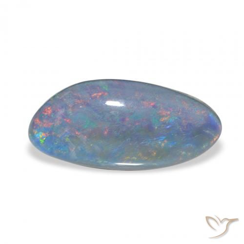 3.60ct Mehrfarbig Opal-Triplett, Fantasie, Lichtundurchlässig