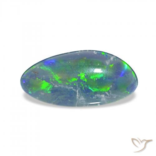3.22ct Mehrfarbig Opal-Triplett, Fantasie, Lichtundurchlässig