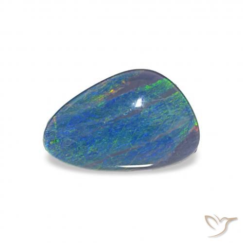 1.57ct Mehrfarbig Opal-Triplett, Fantasie, Lichtundurchlässig