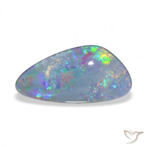 4.17ct Natürlicher Mehrfarbig Opal-Triplett, Fantasie, Lichtundurchlässig