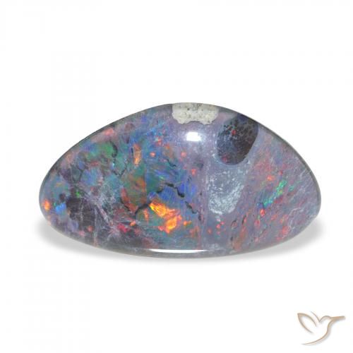 4.02ct Mehrfarbig Opal-Triplett, Fantasie, Lichtundurchlässig