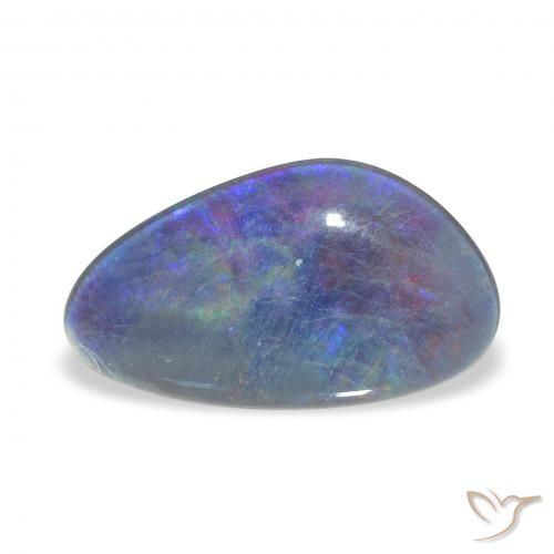 3.15ct Mehrfarbig Opal-Triplett, Fantasie, Lichtundurchlässig