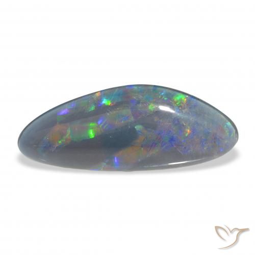 6.71ct Mehrfarbig Opal-Triplett, Fantasie, Lichtundurchlässig