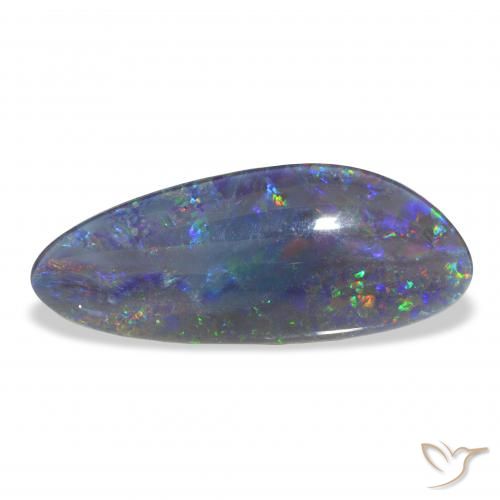 6.48ct Mehrfarbig Opal-Triplett, Fantasie, Lichtundurchlässig