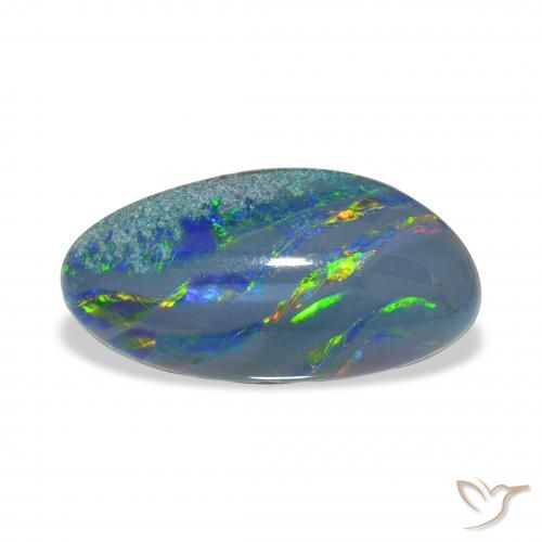 4.21ct Natürlicher Mehrfarbig Opal-Triplett, Fantasie, Lichtundurchlässig
