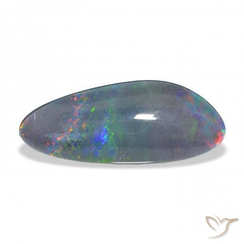 6.61ct Mehrfarbig Opal-Triplett, Fantasie, Lichtundurchlässig