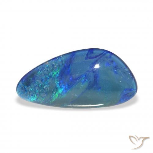 4.27ct Mehrfarbig Opal-Triplett, Fantasie, Lichtundurchlässig