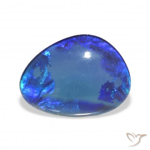 6.61ct Natürlicher Mehrfarbig Opal-Triplett, Fantasie, Lichtundurchlässig