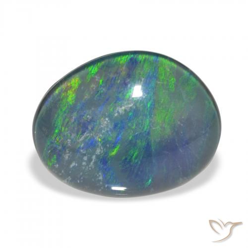 9.32ct Mehrfarbig Opal-Triplett, Fantasie, Lichtundurchlässig