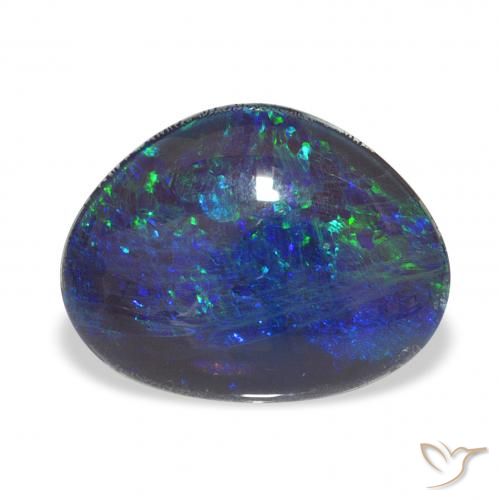 6.91ct Mehrfarbig Opal-Triplett, Fantasie, Lichtundurchlässig