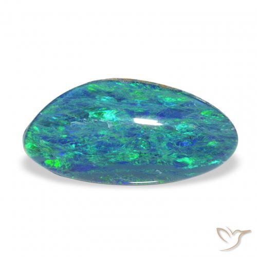 2.49ct Natürlicher Mehrfarbig Opal-Triplett, Fantasie, Lichtundurchlässig