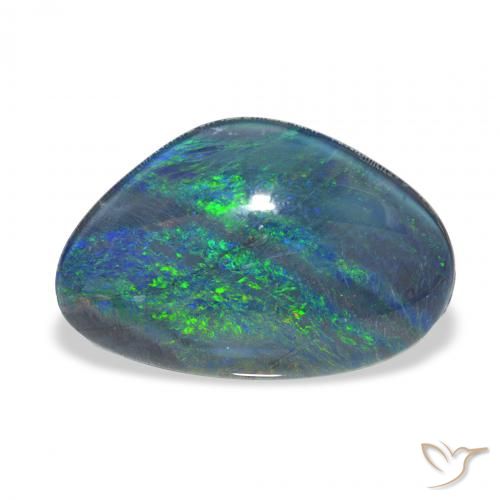 6.55ct Natürlicher Mehrfarbig Opal-Triplett, Fantasie, Lichtundurchlässig