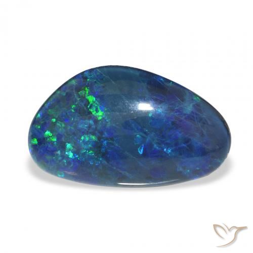 6.14ct Natürlicher Mehrfarbig Opal-Triplett, Fantasie, Lichtundurchlässig