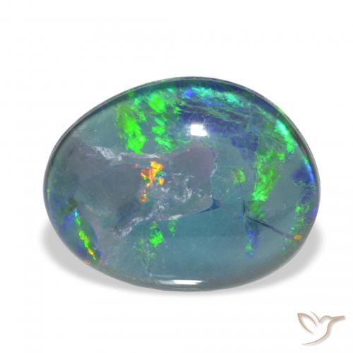 10.02ct Natürlicher Mehrfarbig Opal-Triplett, Fantasie, Lichtundurchlässig