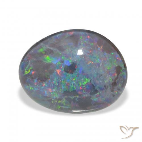8.78ct Mehrfarbig Opal-Triplett, Fantasie, Lichtundurchlässig