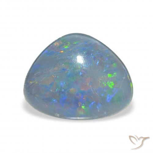 3.87ct Mehrfarbig Opal-Triplett, Fantasie, Lichtundurchlässig