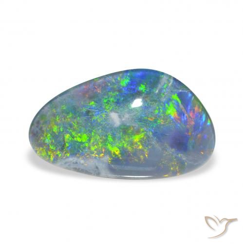 3.45ct Natürlicher Mehrfarbig Opal-Triplett, Fantasie, Lichtundurchlässig