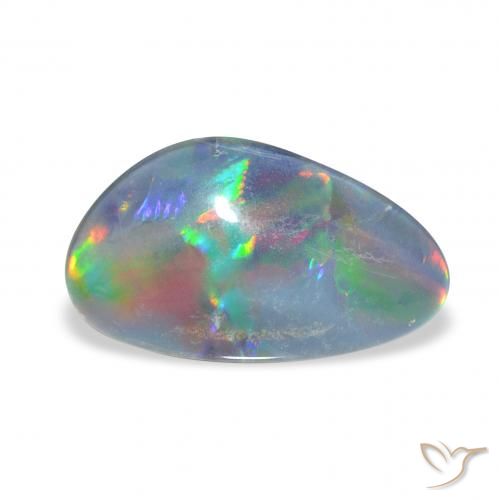 3.13ct Mehrfarbig Opal-Triplett, Fantasie, Lichtundurchlässig