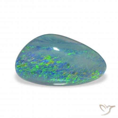 3.06ct Mehrfarbig Opal-Triplett, Fantasie, Lichtundurchlässig