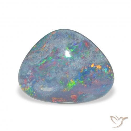 4.14ct Mehrfarbig Opal-Triplett, Fantasie, Lichtundurchlässig