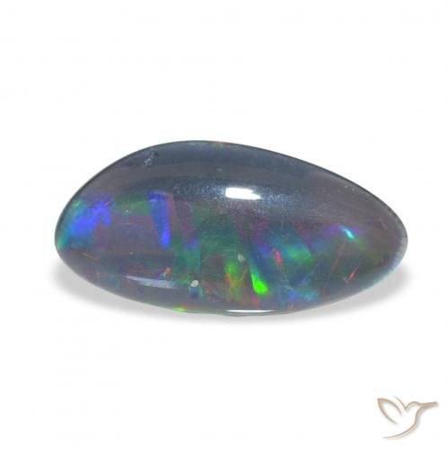 3.10ct Mehrfarbig Opal-Triplett, Fantasie, Lichtundurchlässig