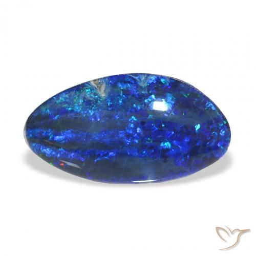 4.47ct Mehrfarbig Opal-Triplett, Fantasie, Lichtundurchlässig