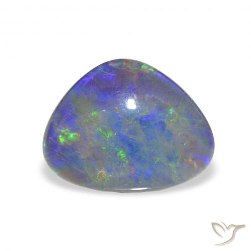 4.02ct Mehrfarbig Opal-Triplett, Fantasie, Lichtundurchlässig