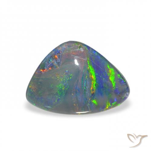 2.49ct Mehrfarbig Opal-Triplett, Fantasie, Lichtundurchlässig