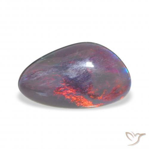 3.21ct Mehrfarbig Opal-Triplett, Fantasie, Lichtundurchlässig