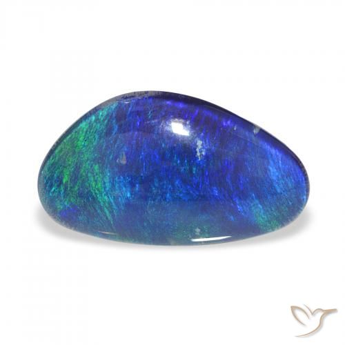 4.43ct Mehrfarbig Opal-Triplett, Fantasie, Lichtundurchlässig