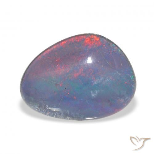 6.65ct Mehrfarbig Opal-Triplett, Fantasie, Lichtundurchlässig