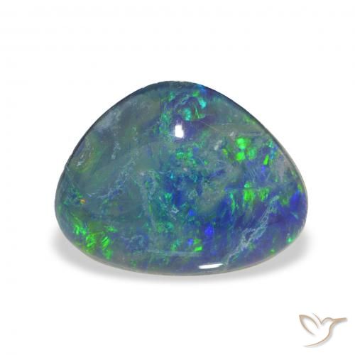 4.05ct Mehrfarbig Opal-Triplett, Fantasie, Lichtundurchlässig