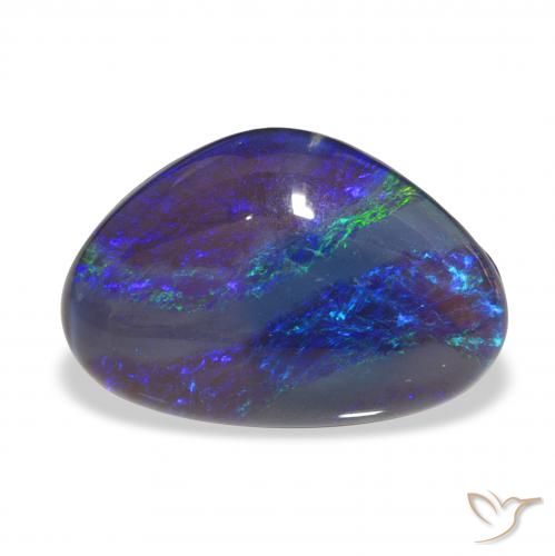 7.24ct Mehrfarbig Opal-Triplett, Fantasie, Lichtundurchlässig