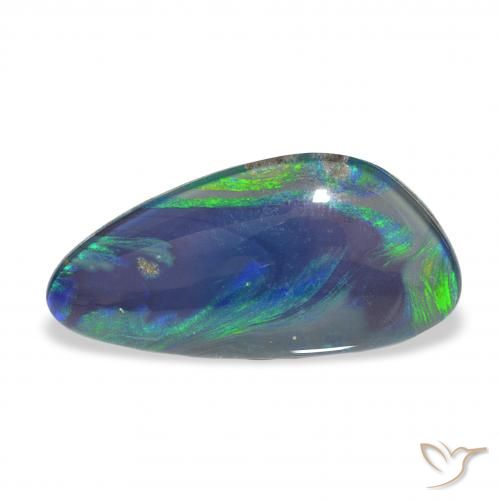 3.63ct Mehrfarbig Opal-Triplett, Fantasie, Lichtundurchlässig
