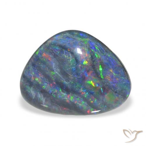 4.27ct Mehrfarbig Opal-Triplett, Fantasie, Lichtundurchlässig