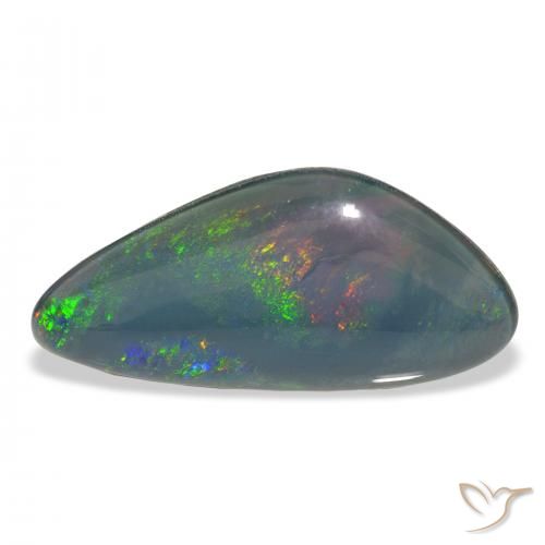 7.38ct Mehrfarbig Opal-Triplett, Fantasie, Lichtundurchlässig