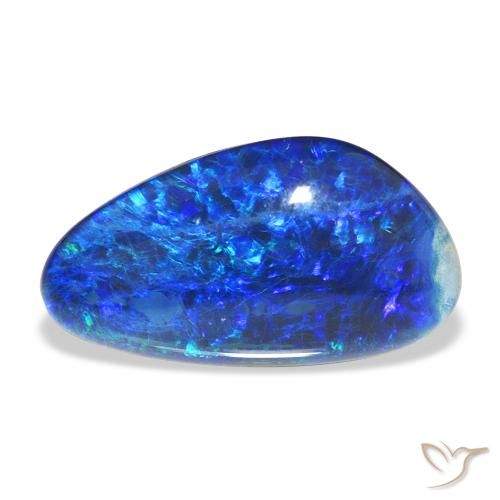 8.90ct Mehrfarbig Opal-Triplett, Fantasie, Lichtundurchlässig