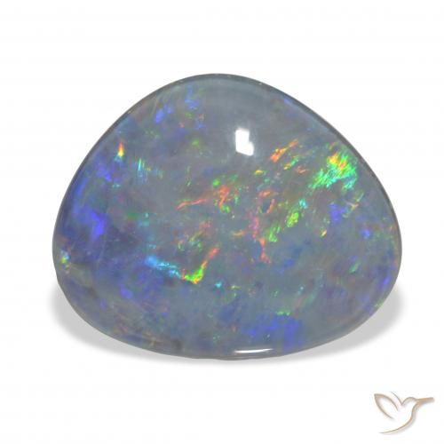 8.11ct Mehrfarbig Opal-Triplett, Fantasie, Lichtundurchlässig
