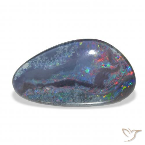 8.92ct Mehrfarbig Opal-Triplett, Fantasie, Lichtundurchlässig