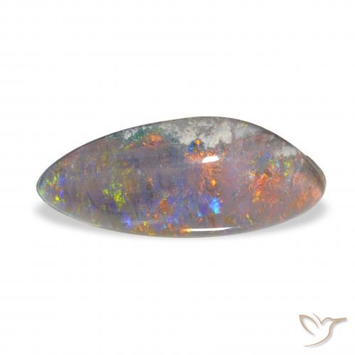 2.41ct Mehrfarbig Opal-Triplett Edelsteine, Fantasie, Lichtundurchlässig