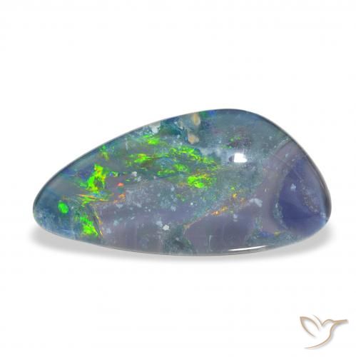 9,17 ctw natürlicher Mehrfarbig Opal-Triplett, Fantasie, Lichtundurchlässig