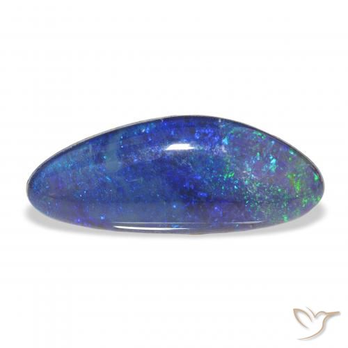 7.40ct Mehrfarbig Opal-Triplett, Fantasie, Lichtundurchlässig