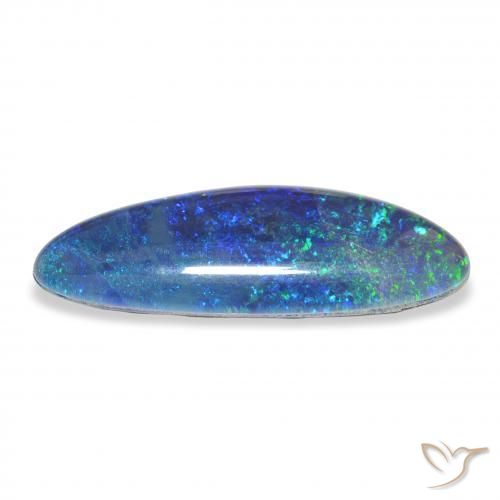 9,17 ctw natürlicher Mehrfarbig Opal-Triplett, Fantasie, Lichtundurchlässig