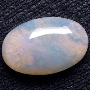 4,49 ctw natürlicher mehrfarbiger Opal, Transparent, Transparent / Lichtdurchlässig