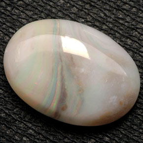 6,06 ctw natürlicher mehrfarbiger Opal, Transparent, Transparent / Lichtdurchlässig