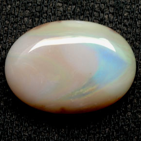 6,24 ctw natürlicher mehrfarbiger Opal, Oval Schliff, Lichtundurchlässig