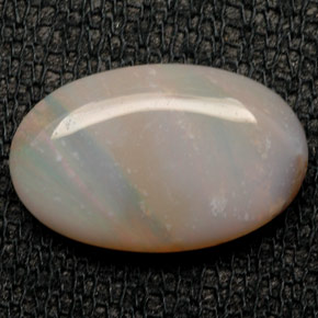 2,46 ctw natürlicher mehrfarbiger Opal, Oval Schliff, Lichtundurchlässig