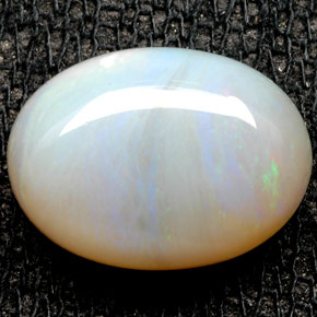 2,76 ctw natürlicher mehrfarbiger Opal, Transparent, Transparent / Lichtdurchlässig